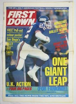  VINTAGE Apr 23 1988 First Down Magazine NY Giants Herschel Walker - £23.18 GBP
