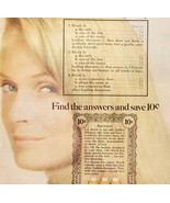 1966 Breck Shampoo For Prettier Hair Advertisement Beauty Hair Care DWLL10 - $42.08 CAD