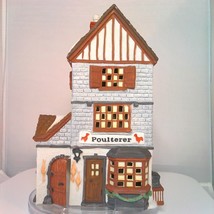 Department 56 Poulterer 1988 Heritage Dickens Village Series Vintage - £16.61 GBP