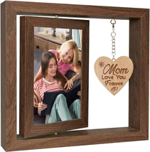 Mother&#39;s Day Gifts for Mom Her Wife, Mom Picture Frames with Warm Heart Pendant - £27.29 GBP