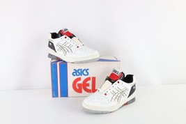 NOS Vtg 90s Asics Mens 6.5 Spell Out Gel Extreme Lo Sneakers Shoes White AS IS - £77.58 GBP