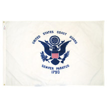 US Coast Guard Outdoor Nylon Flag 6&#39;x10&#39; - £188.25 GBP