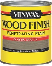 NEW MINWAX 22761 CLASSIC GRAY INTERIOR OIL BASED WOOD FINISH STAIN - £20.47 GBP