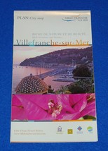 Brand New French Riviera Cote D&#39;azur VILLEFRANCHE-SUR-MER Map: Perfect Reference - £3.13 GBP