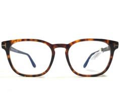 Tom Ford Eyeglasses Frames TF5868-B ECO 052 Brown Tortoise Square 53-18-145 - £126.59 GBP