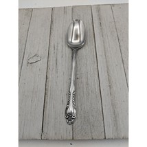 Ekco Eterna CARDIFF Scroll Stainless Steel Flatware Serving Spoon 8 1/4&quot; - $8.95