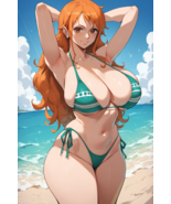 One Piece - Nami (Bikini #2) - 4 x 6 Inches Art Print Photograph - $130.74 MXN