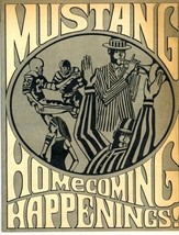 1967 SMU Mustang Homecoming Issue Southern Methodist University Dallas T... - $39.70