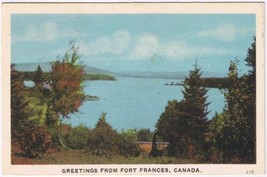 Postcard Greetings From Fort Francis Ontario - £2.36 GBP