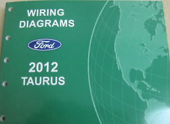 2012 FORD TAURUS Electrical Wiring Diagram Troubleshooting Shop Manual E... - $1.75