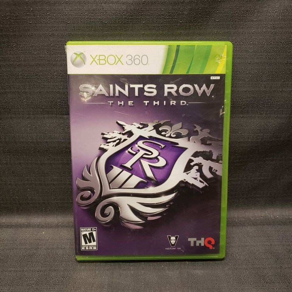 Saints Row: The Third (Microsoft Xbox 360, 2011) Video Game
