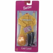 Mattel 1997 Barbie Cool Careers Fire Fighter Outfit Accessories Clothes ... - $13.96