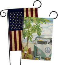 Hula Girl - Impressions Decorative USA Vintage - Applique Garden Flags Pack - GP - £24.75 GBP