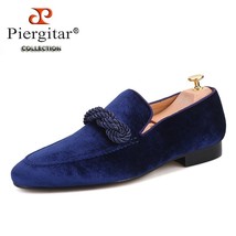 Summer Handmade Men Velvet Loafers With Rope Decorations Italian Design ... - £202.65 GBP