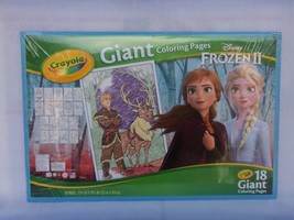 Disney Frozen 2 Giant Coloring Pages By Crayola 18 Pages 12.75 X 19.5 Inches - £10.21 GBP