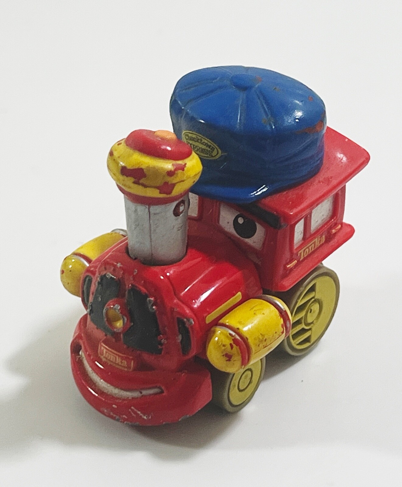 Maisto Tonka Lil Chuck Chucktown Express Diecast Train Red 2002 Hasbro C... - $3.46