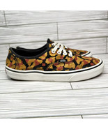 VANS Authentic Leopard Women&#39;s 7.5 Men&#39;s 6 Black Inca Gold Athletic Skat... - $19.99