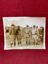 Post WW I Photo US Generals Tuthill &amp; Kimball German Von Boetticher &amp; Gu... - $18.76