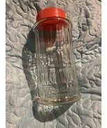 Vintage Nutra Sweet Glass Dispenser Jar Clear 7&quot; tall - $13.72 CAD