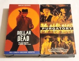 Dollar For The Dead &amp; Purgatory (VHS, Screeners) TNT Original - £9.83 GBP