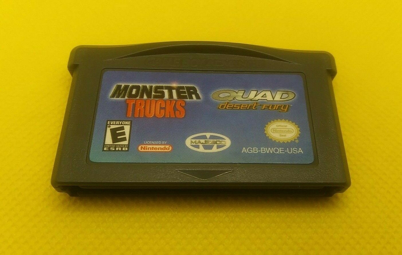 Primary image for  Monster Trucks & Quad Desert Fury (Nintendo Game Boy Advance, 2005, Game Only