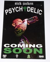 Sick Jacken Psychedelic Psycho Realm Promo Concert Card Vintage 2014 - £15.66 GBP