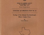Geologic Map: Johnson City Quadrangle, Texas - $12.89