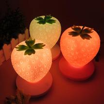 Touch-Sensitive Table Strawberry Lamp - £23.44 GBP
