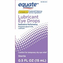 Equate Lubricant Eye Drops Restorative Performance, 0.5 Fl. Oz. - $19.79