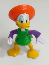 Vintage Donald Duck Epcot Center Figure With Mexican Sombrero - $6.92