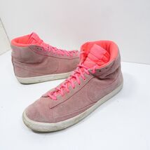 Nike Blazer Hot Punch GS Youth Size 6.5 Y Womens Size 8 Pink Suede 89585... - $22.49