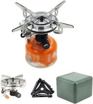 Windproof Portable Backpacking Stove Burner With Piezo Ignition,Stove, 1 - £28.76 GBP