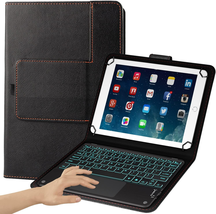 Touchpad Keyboard Case for 9&quot;,9.7&quot;,10.1&quot;,10.2&quot;,10.5&quot;,10.9&quot;,11&quot; Tablets,2-I - $1,608.89 MXN