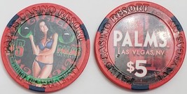 $5 Palms Friday The 13th 2014 Ltd Edtn 1200 Vegas Casino Chip vintage - $12.95