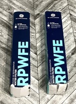 2 OEM GE RPWFE Refrigerator Water Filter Replacement White Sealed - $59.79