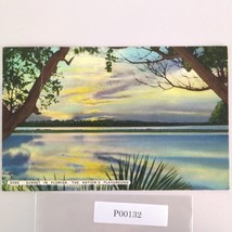 Vintage Florida Linen Postcard Sunset Nation&#39;s Playground Grenell Photo ... - $187.41 MXN