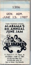 Alabama Concerto Ticket Stub Jun 13 606m Payne Alabama - £31.66 GBP