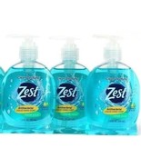(3 Bottles) Zest Fresh Aqua Plus Vitamin E &amp; Aloe Liquid Hand Soap 7.5 F... - $489.88 MXN