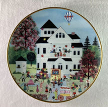 BIRTHDAY GALA Plate Jane Wooster Scott American Folk Art Collection Balloon - £7.77 GBP