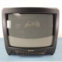 Sansui TVM1315A 13&quot; CRT TV Retro Gaming Television Vintage Coax - No Remote - £81.73 GBP