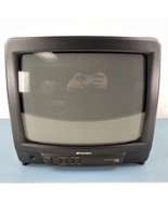 Sansui TVM1315A 13" CRT TV Retro Gaming Television Vintage Coax - No Remote - £81.73 GBP