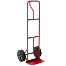 Heavy-Duty Hand Truck 770 LBS Dolly Cart w/ Practical P-shaped Handle Wheels - £118.49 GBP