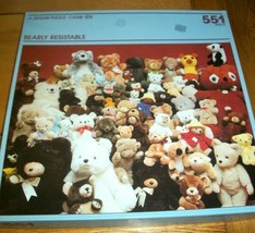 Vintage Jigsaw Puzzle 551 Pieces Plush Teddy Bears Koala Panda So Cute C... - $13.85