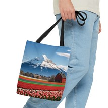 Tulip Fields Forever Tote Bag (AOP) - Medium - £20.02 GBP
