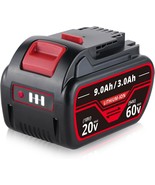 Vanon 9.0Ah Dcb606 Replacement For Dewalt 20V/60V Max Battery Compatible... - $92.55 CAD