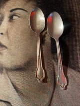 International S Co Dainty Vintage  Silver Plated Tea Spoons era 1960s {2} - $9.90