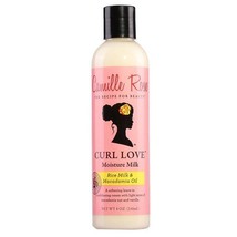 Camille Rose Curl Love Moisture Milk W/ Rice Milk &amp; Macadamia Oil 8oz - £14.98 GBP