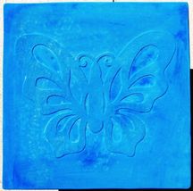 Butterfly Stepping Stone Concrete Mold 18x18x2" Make for $3 Each Ships Fast Free image 7