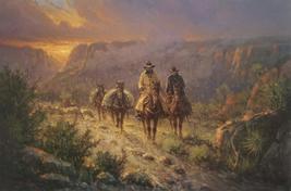 Spring in The Canyon - A Limited Edition Print by G Harvey - Cowboys - Old West - £548.35 GBP