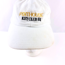 Penthouse Key Club Hat Off White Color by Falcon Headwear Adjustable Met... - £14.18 GBP